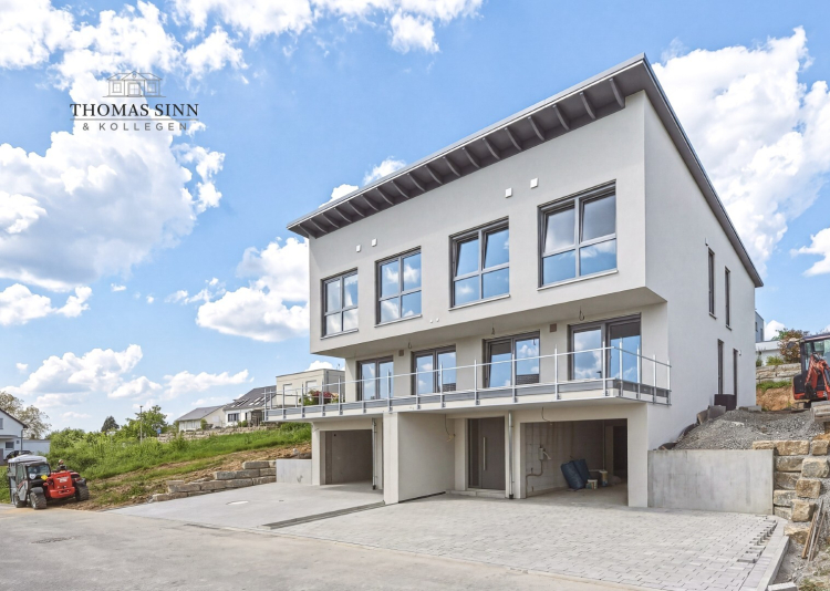 NEUABU – Exklusive Doppelhaushälfte mit Garage, Stellplatz und Balkon im Neubaugebiet „Hühnlesäcker“ 74360 Ilsfeld / Auenstein