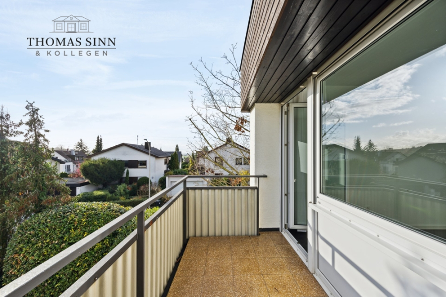 OG: Balkon Schlafzimmer