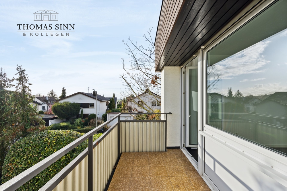 OG: Balkon Schlafzimmer