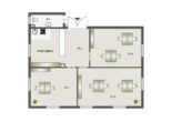 GEWERBE m² - Ideale 4 Zimmer Dienstleistungs-/ Büro-/ Kanzleifläche - Grundriss