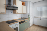 Stattliche Doppelhaushälfte - als 2-3-Familien-/ Einfamilienhaus nutzbar - in wunderbarer Wohnlage - OG: Küche