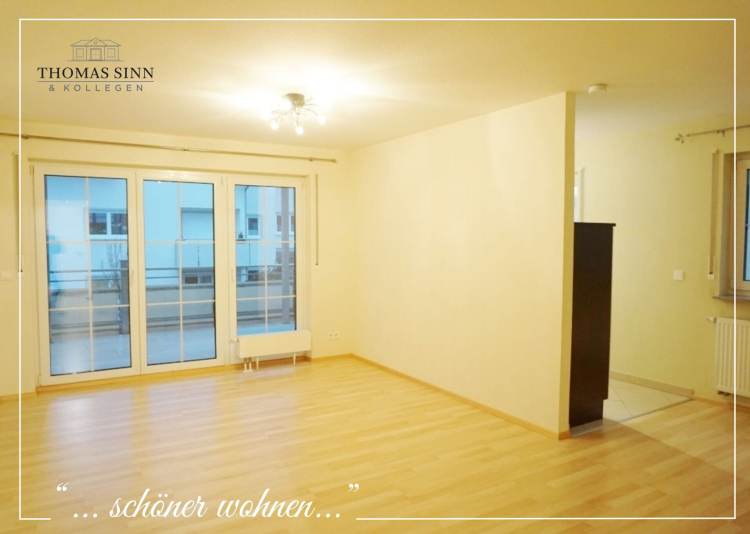 Helle und moderne 2-Zimmer-Wohnung mit großem Balkon und TG-Stellplatz im Limespark 74613 Öhringen