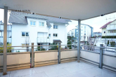 Helle und moderne 2-Zimmer-Wohnung mit großem Balkon und TG-Stellplatz im Limespark - Balkon