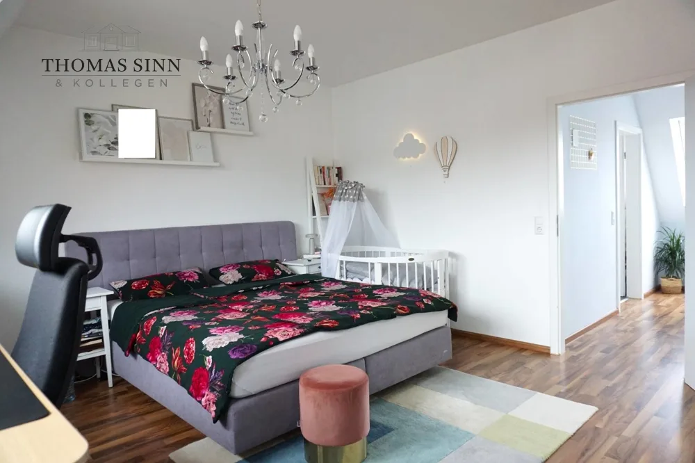 2. Etage: Schlafzimmer