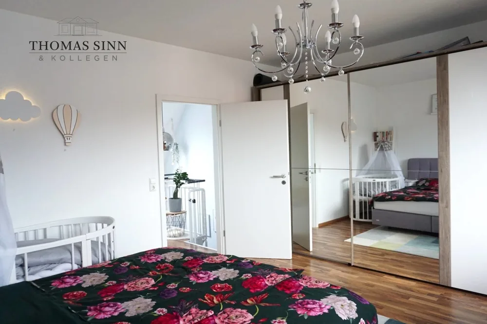 2. Etage: Schlafzimmer