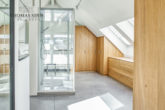Hochwertigste 3,5 Zi. DG-Galerie/Maisonettte-Wohnung in bevorzugter Aussichtslage von Heilbronn-Ost - DG: Badezimmer/Wellness