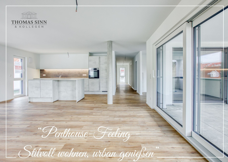 Hochwertiges 4-Zimmer-Penthouse mit großem Balkon 74072 Heilbronn