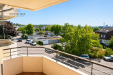 Aussicht vom Balkon