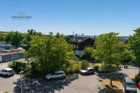 Aussicht vom Balkon