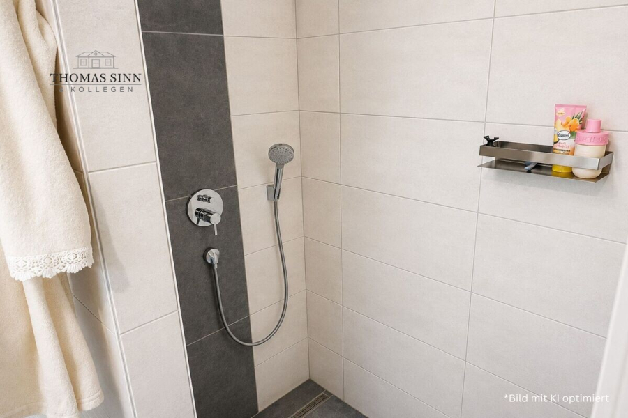 Bodentiefe Dusche