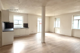 Charmante 3,5-Zimmer Hochparterre-Wohnung mit Terrasse & Fachwerkflair im kernsanierten Denkmal - Wohn-/Esszimmer