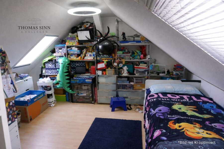 Ausgebaute Bühne