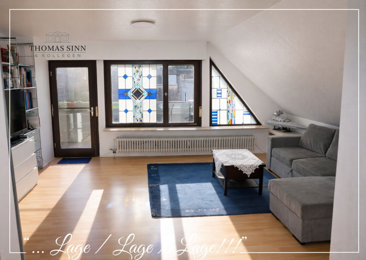 Charmante 3 Zi. DG ETW + ausgebaute Bühne – in 3-Familienhaus – Raum für Ihre Modernisierungsideen 74074 Heilbronn