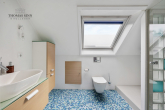 SCHÖNE 4,5 ZIMMER DOPPELHAUS-MAISONETTE WOHNUNG MIT GROßER TERRASSE IN SCHÖNER WOHNLAGE - DG: Bad