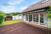 SCHÖNE 4,5 ZIMMER DOPPELHAUS-MAISONETTE WOHNUNG MIT GROßER TERRASSE IN SCHÖNER WOHNLAGE - EG: Terrasse