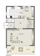 SCHÖNE 4,5 ZIMMER DOPPELHAUS-MAISONETTE WOHNUNG MIT GROßER TERRASSE IN SCHÖNER WOHNLAGE - Grundriss