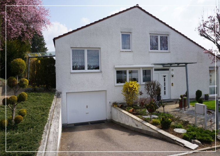 Gepflegte 3,5-Zimmer-Maisonette-Wohnung mit großen DG-Studio und Terrasse mit ruhigem Garten 74193 Schwaigern